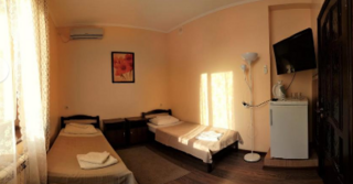 Мини-отель Лаза Лазаревское Номер стандарт с 2 односпальными кроватями-1